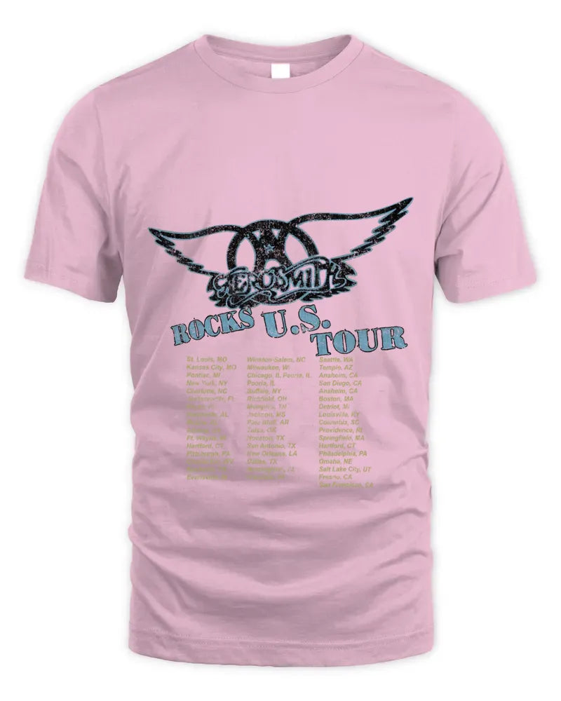 Aerosmith 1976-77 Rocks U.S. Tour Washed Shirt