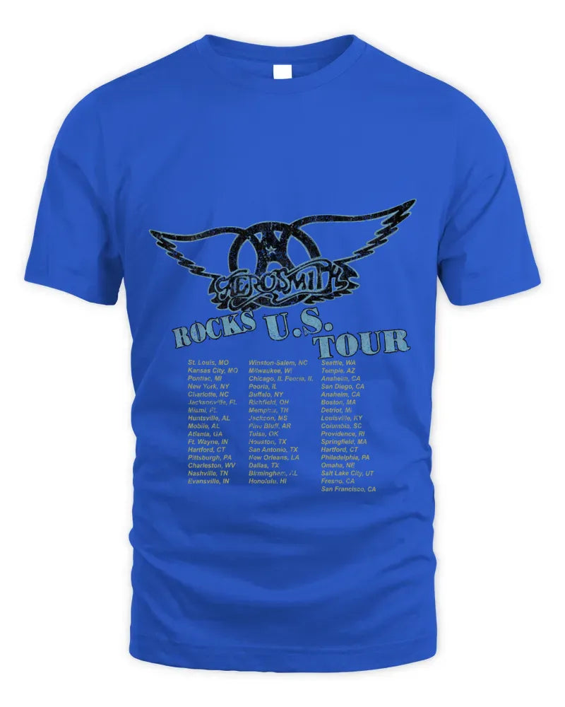 Aerosmith 1976-77 Rocks U.S. Tour Washed Shirt