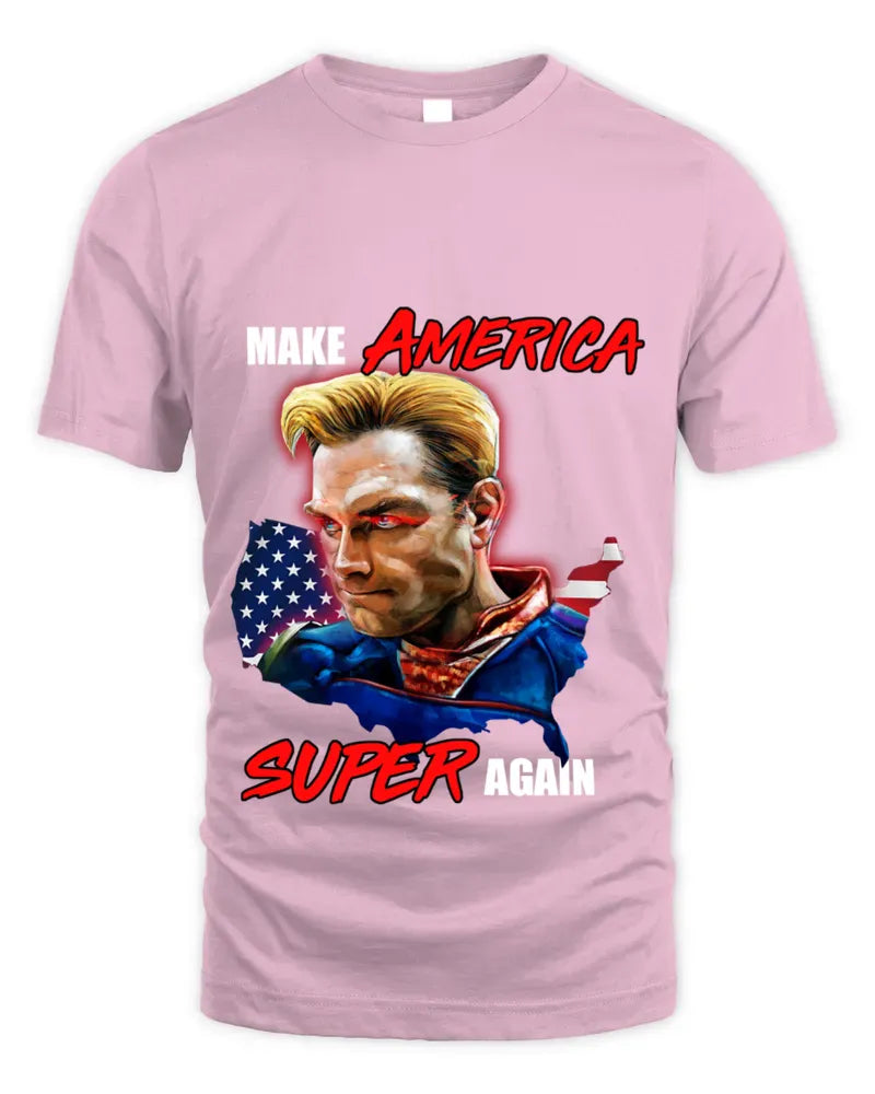 2024 Homelander The Boys Make America Super Again Fan Navy