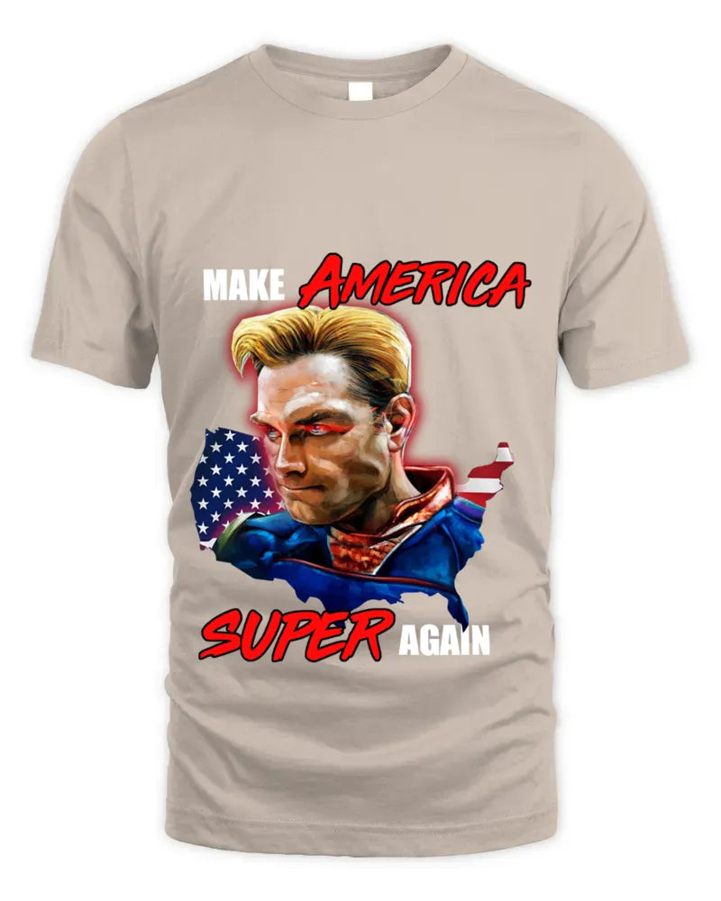 2024 Homelander The Boys Make America Super Again Fan Navy