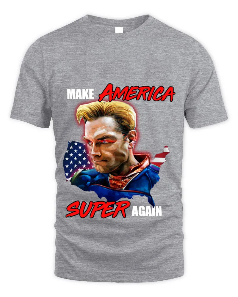 2024 Homelander The Boys Make America Super Again Fan Navy