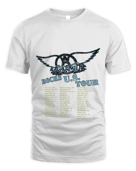Aerosmith 1976-77 Rocks U.S. Tour Washed Shirt