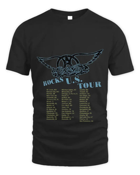 Aerosmith 1976-77 Rocks U.S. Tour Washed Shirt