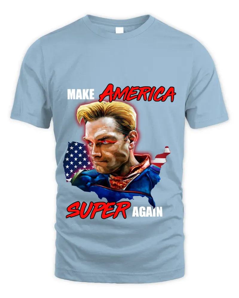 2024 Homelander The Boys Make America Super Again Fan Navy